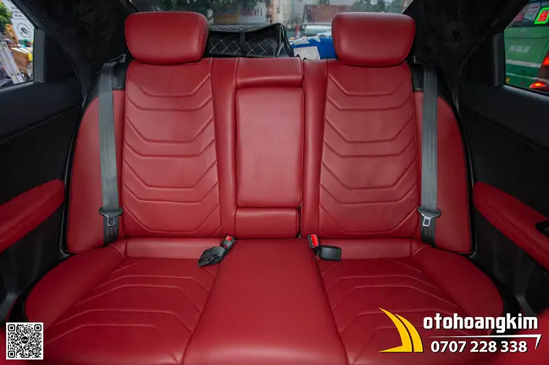 Bọc Áo Ghế Da Nappa King Xe Forte - Ảnh 4