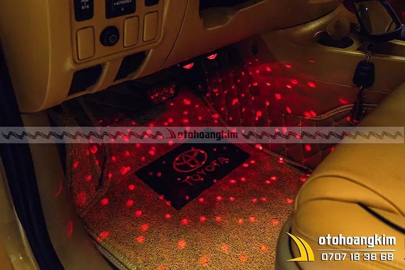 LED Nội Thất Cho Toyota Fortuner - Ảnh 8