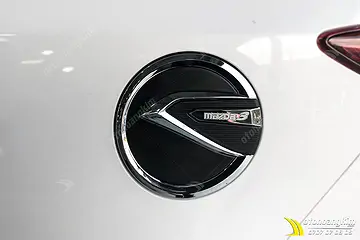 Nắp Xăng Mazda 3 đen viền inox