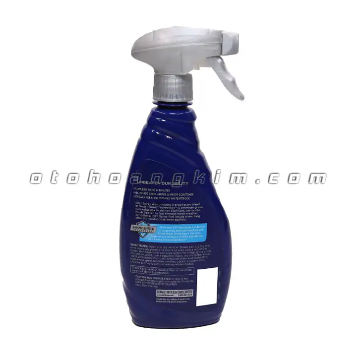 Dung dịch bảo dưỡng Turtle Wax Ice Spray Wax - Ảnh 3