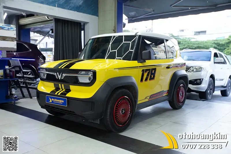 Tem xe Vinfast VF3 - Phong cách thể thao cá tính số 178 - Ảnh 2