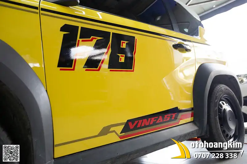 Tem xe Vinfast VF3 - Phong cách thể thao cá tính số 178 - Ảnh 4