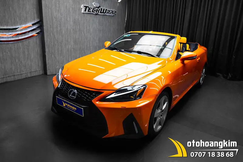 Lexus Sơn Mặt Ca Lăng Màu Đen - Ảnh 5