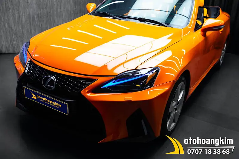 Lexus Sơn Mặt Ca Lăng Màu Đen - Ảnh 6