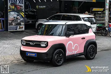 Tem xe Vinfast VF3 Logo cá nhân hoá
