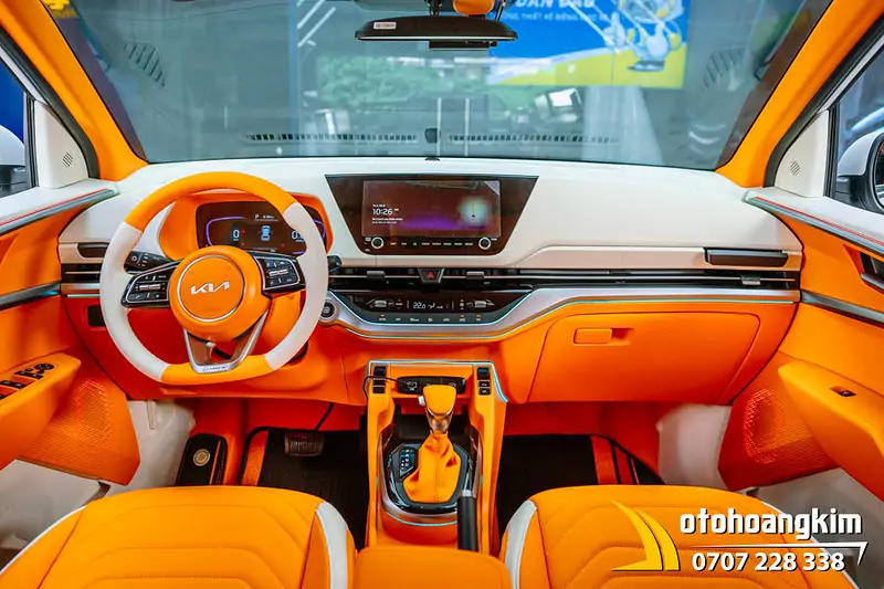 Bọc Vô Lăng Xe Kia Carens - Ảnh 4