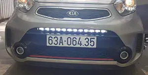 Độ đèn led Kia Morning