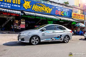 Tem Xe Honda City - HCT038