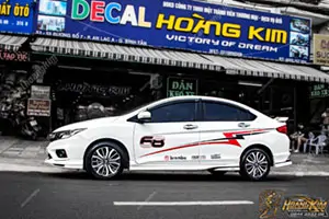Tem Xe Honda City - HCT017