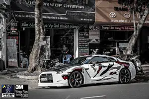 Tem Xe Nissan Gtr - GRT001