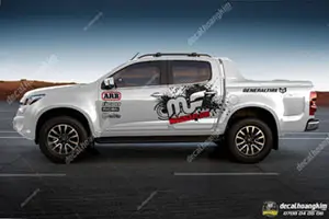 Tem Xe Chevrolet Colorado - CCL037