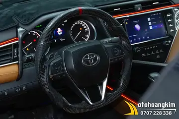 Bọc Vô Lăng Vân Carbon Xe Camry