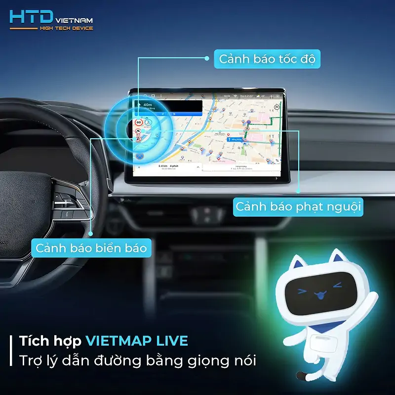 Android box HTD D12SE cho GLC 300 - Ảnh 4