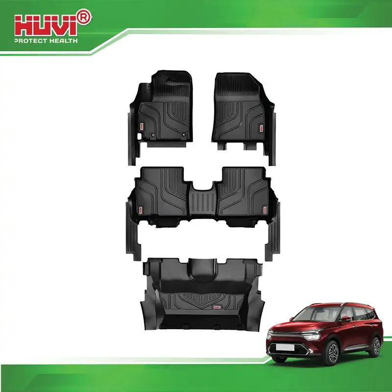 Thảm sàn Huvi Caren 2023+ 7 chỗ tràn viền - Ảnh 4