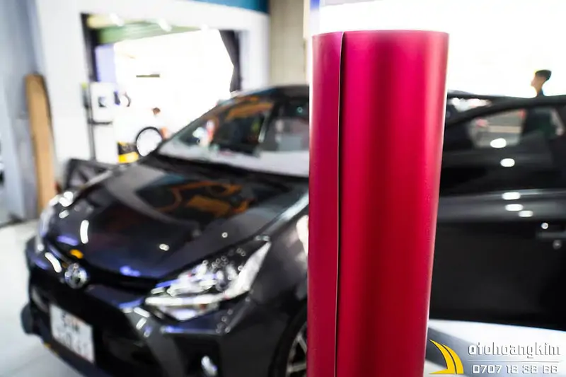 Wrap Đổi Màu Ô Tô 4 Chỗ Xe ToyotA WIGO - Ảnh 6