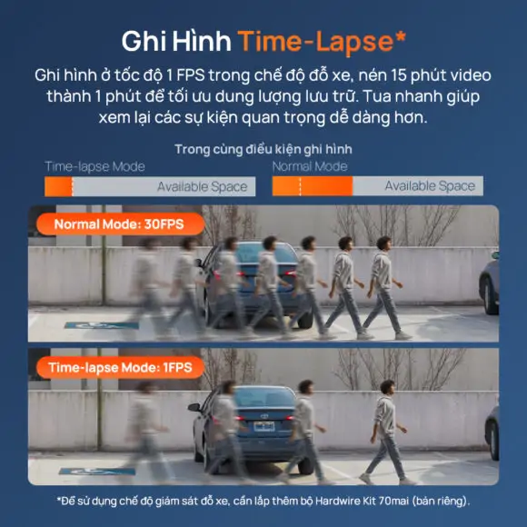 Camera hành trình 70mai A800SE Speedeye (Trước) - Ảnh 6