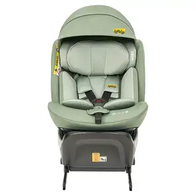 Ghế ngồi ô tô trẻ em Jovikids Ranger 360 màu xanh lá - Ảnh 2