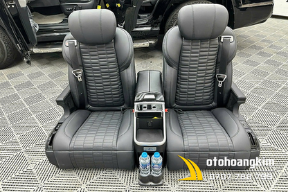 Độ Ghế Limousine Cực Cao Cấp Cho Băng Giữa Xe 7 Chỗ - Ảnh 2