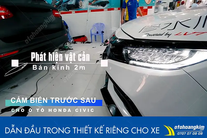 Cảm biến cảnh báo điểm mù Honda Civic - Ảnh 3