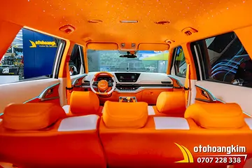 Đổi Màu Nội Thất Cam Xe Kia Carens