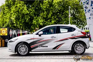Tem Xe Mazda 2 - MA2009