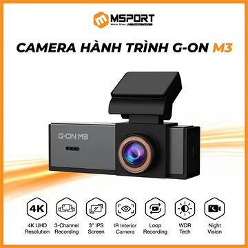 Camera hành trình MSPORT G-ON M3