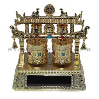 Tượng bánh xe cầu nguyện đôi LS