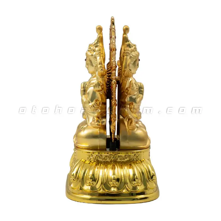 Tượng phật vàng quan âm nghìn tay xoay - Ảnh 3