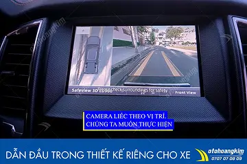 Camera 360 Safeview 3D Ford Ranger
