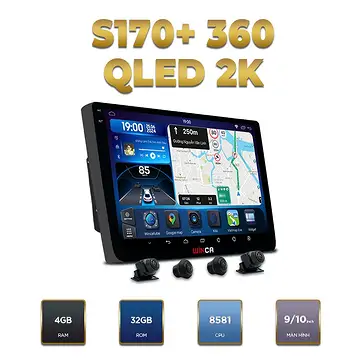 Màn hình android Winca S170+ Pro 360 QLED 2K 10 inch