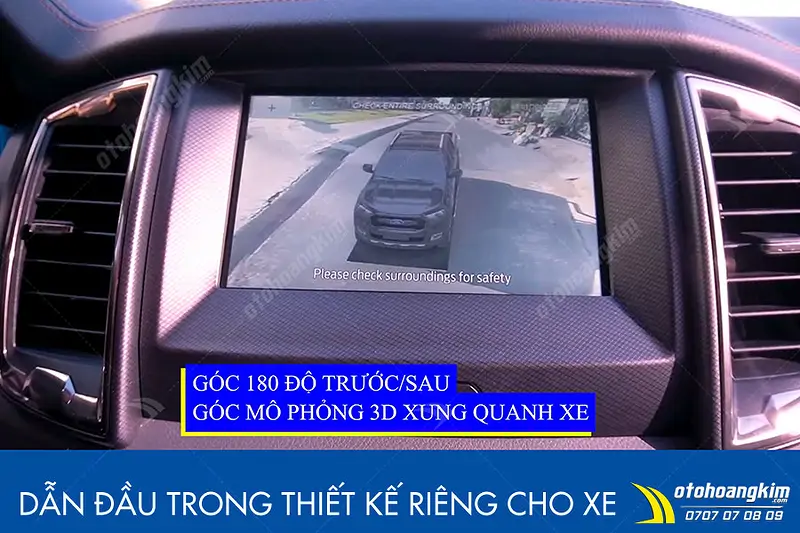 Camera 360 Safeview 3D Ford Ranger - Ảnh 7