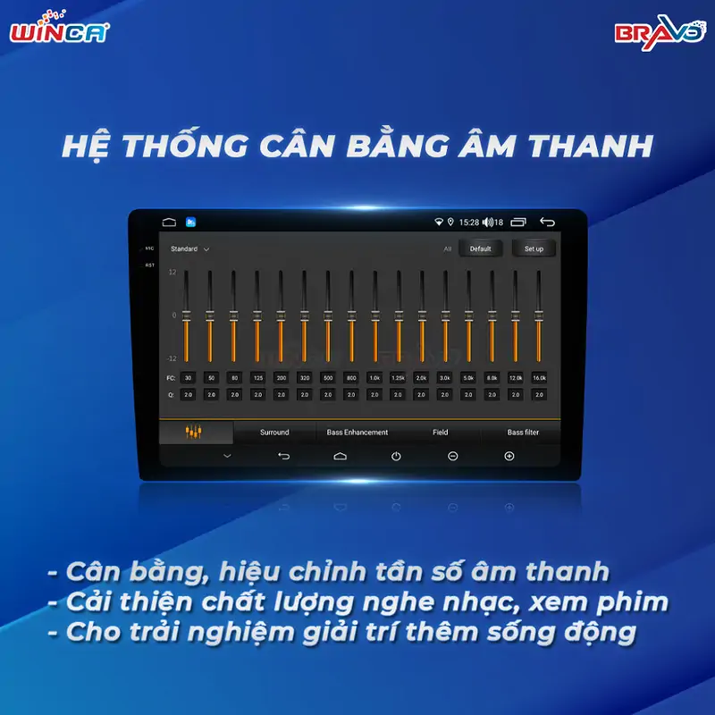 Màn hình android Winca S170+ Pro 360 QLED 2K 10 inch - Ảnh 6