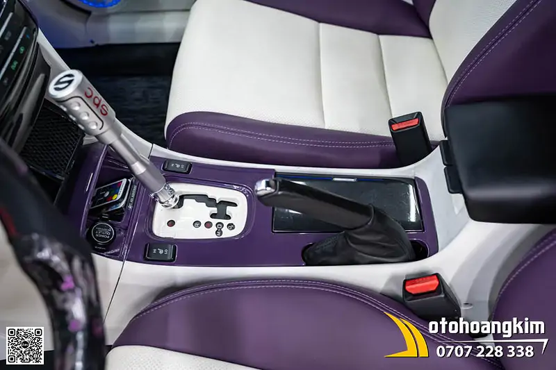 Đổi màu nội thất Acura - Tím Trắng - Ảnh 6