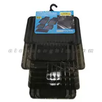 Thảm thông dụng 4 chỗ mỏng đen
