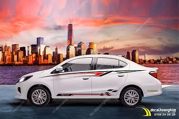 Tem Xe Mitsubishi Attrage - MAT006