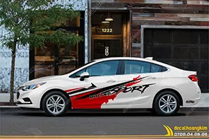 Tem Xe Chevrolet Cruze - CCR038