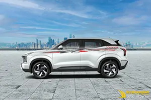 Tem Xe Mitsubishi Xforce - MXF007
