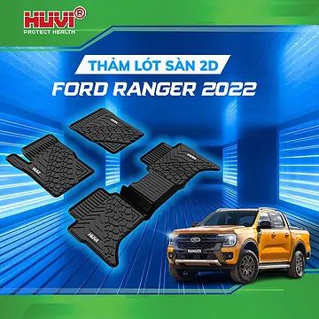 Thảm Lót Sàn Huvi Ford Ranger 2023 2D