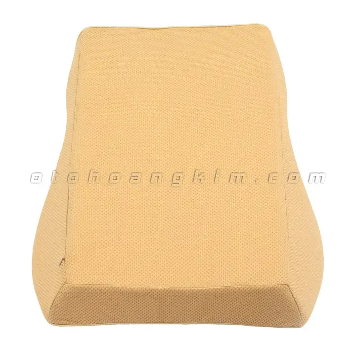 Gối lưng GL01 cao su non lớn kem - Ảnh 3