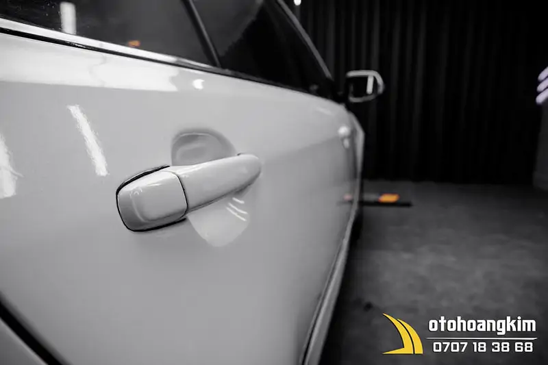 Wrap Đổi Màu Xe Toyota Camry 2010 Màu Trắng Sang TRỌNG - Ảnh 6