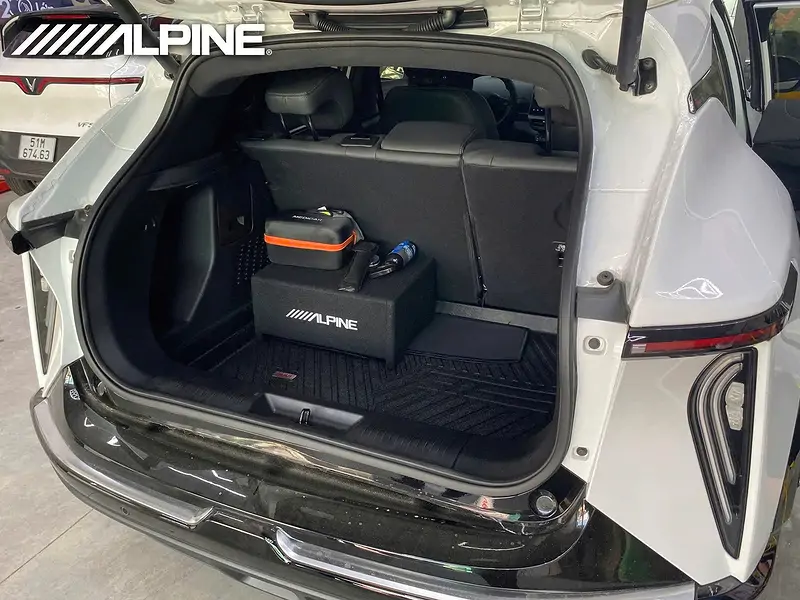 Loa Sub điện Alpine PWE-10S4 10 inch - Nâng tầm âm thanh xe - Ảnh 5