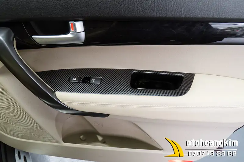 Ốp Nội Thất Kia Sorento 2021 Cacbon - Ảnh 3