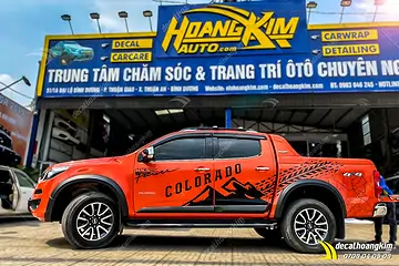 Tem Xe Chevrolet Colorado - CCL044