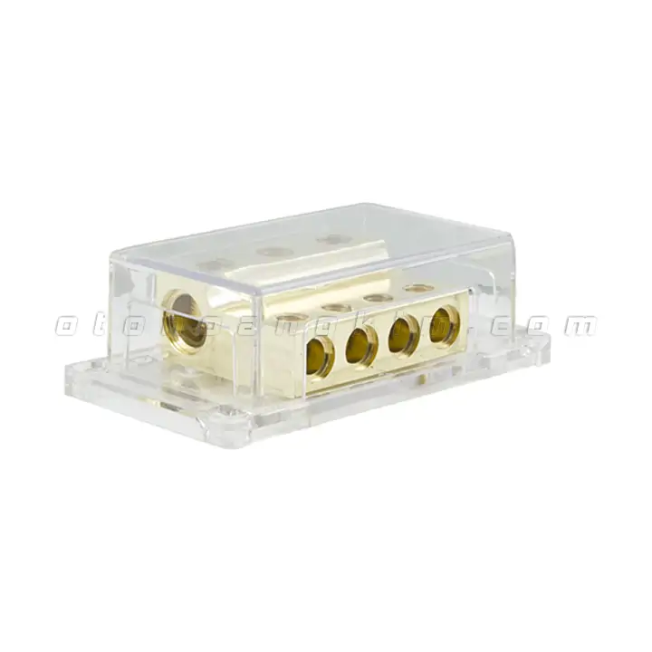 Cầu chì 1 ra 4 DXH048 đồng nguyên chất - Ảnh 2