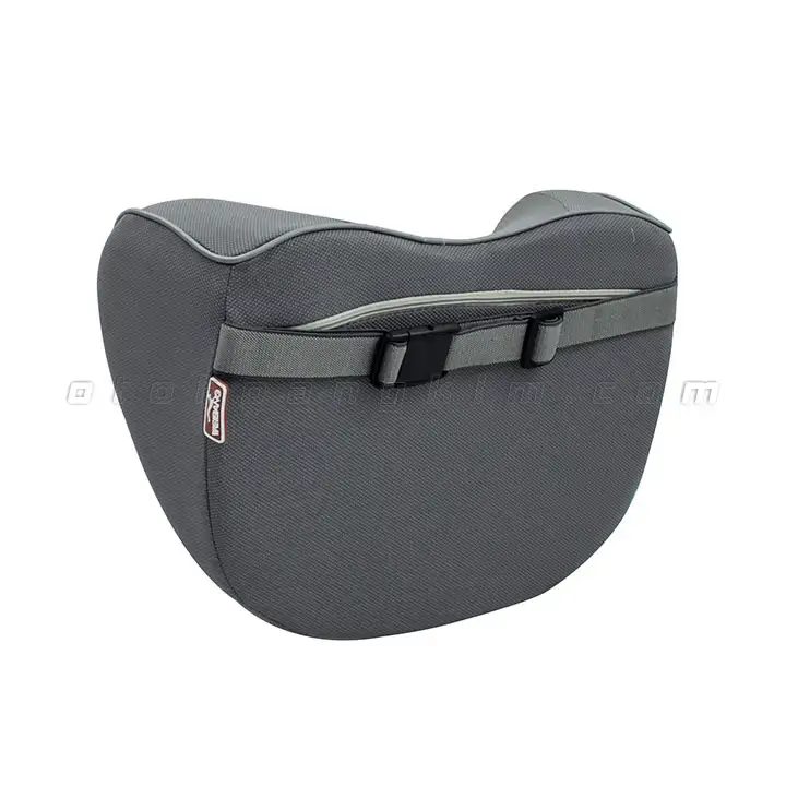 Gối cổ GC03 cao su non khúc xương lớn xám - Ảnh 2