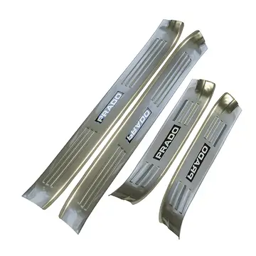 Nẹp Bước Chân Trong Prado Inox Có Đèn