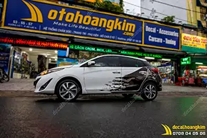 Tem Xe Toyota Yaris - TYA017