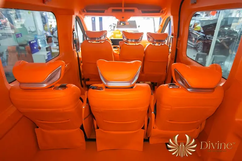 Ghế Limousine Divine xe Transit - Ảnh 11