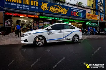 Tem Xe Honda City - HCT046