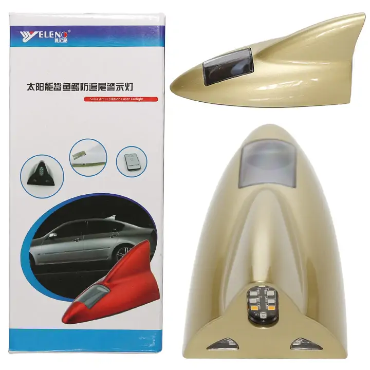 Đuôi cá ăng ten có đèn màu vàng đồng - Ảnh 3